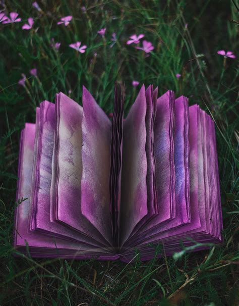 Purple mwagic book
